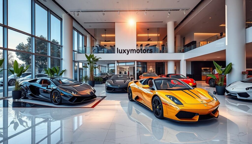 luxury car dealerships