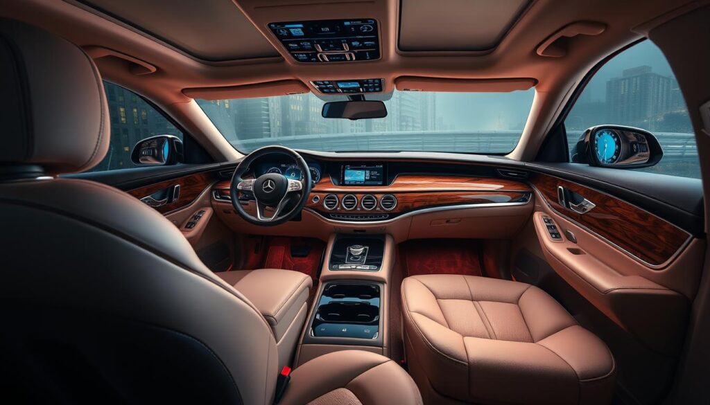 luxury car interiors