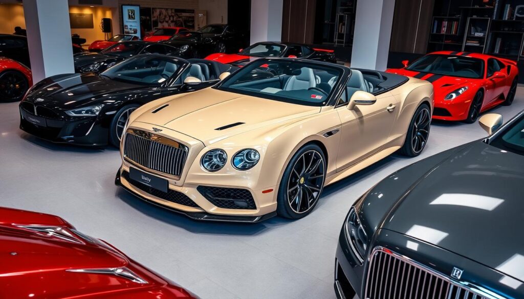 popular luxury automotive brands customization offerings